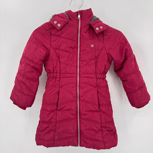 Calvin Klein Kids Puffer Jacket - Pink